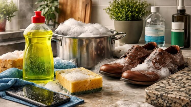 8 Surprising Things You Shouldn’t Clean With Dish Soap