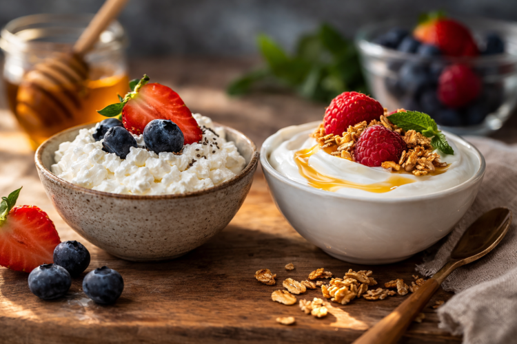 Cottage Cheese or Greek Yogurt: Which High-Protein Snack Is Better?