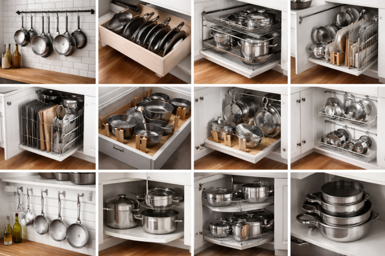 10 Smart Ways To Organize Pots And Pans And Maximize Kitchen Storage Space