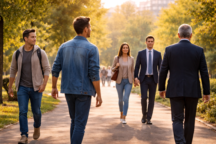 When Someone Walks Ahead Of You: What It Can Signal Socially (And How Context Flips The Meaning)