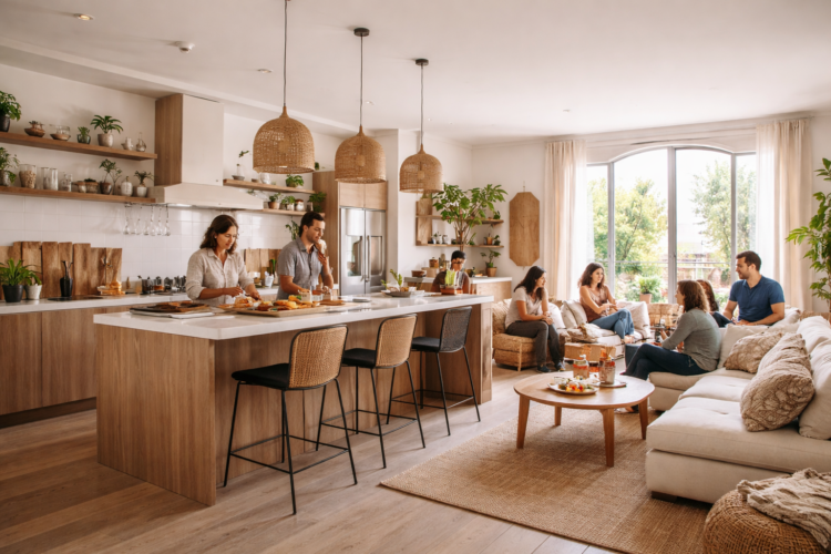 No One Wants A Living-Dining Room Anymore : French Households Are Switching To This Far More Sociable Trend
