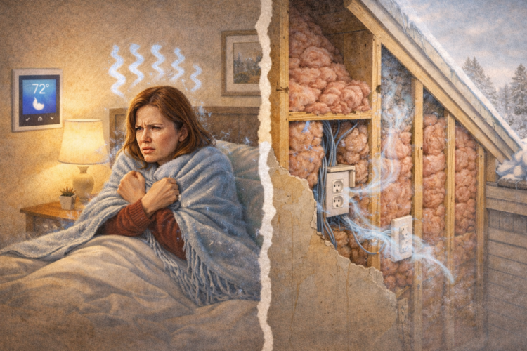 The Hidden Reason Some People Feel Colder at Home Despite Normal Temperatures