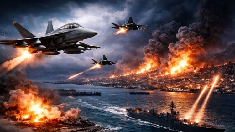 Live Updates  -U.S. Launches ‘Most Intense’ Strikes on Iran as Tehran Threatens Oil Blockade