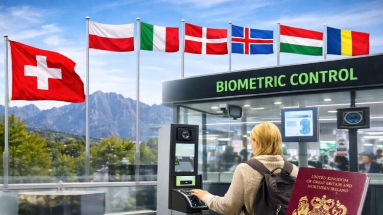 Switzerland Joins Poland, Italy, Denmark, Iceland, Hungary, and Romania as UK Issues New Travel Advisory Before Schengen Biometric Changes
