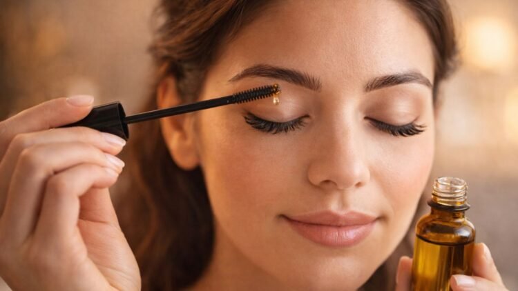 The 1-Minute Castor Oil Routine That Transforms Thin Lashes and Brows Naturally